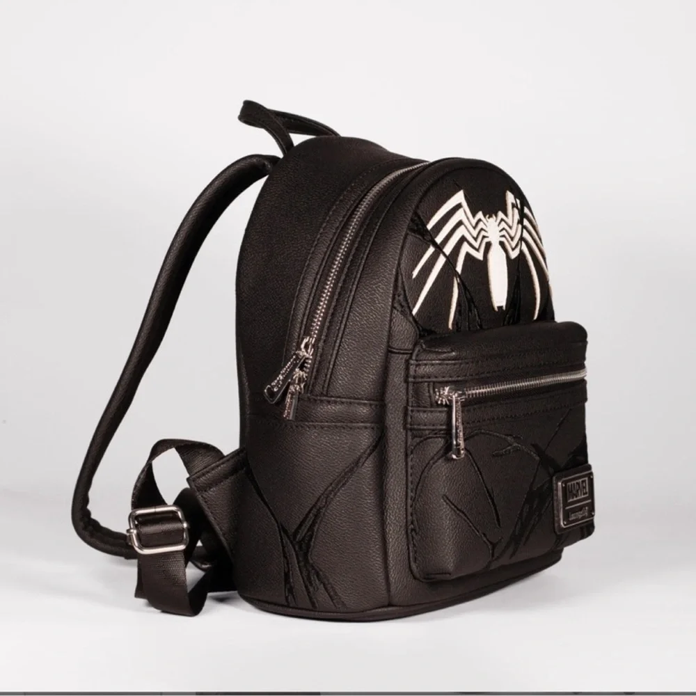 Loungefly Venom Symbiote Marvel Mini Backpack & Wallet Set. Japan exclusive
